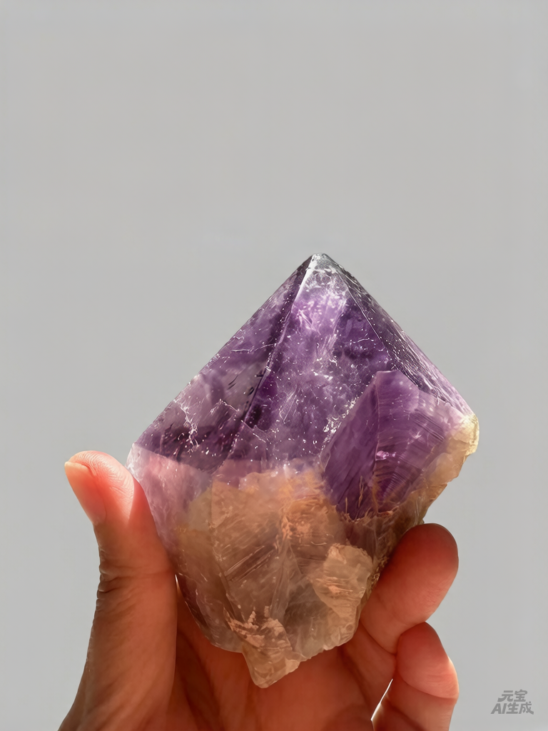 Uruguay Amethyst Druzy with Deep Purple Crystals, 344g 8.3cm Exact Piece #5 – alternate view 4