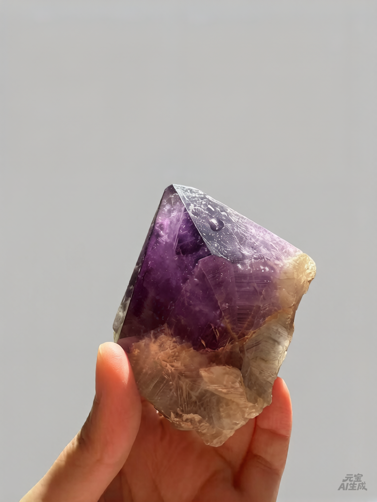 Uruguay Amethyst Druzy with Deep Purple Crystals, 344g 8.3cm Exact Piece #5 – alternate view 5
