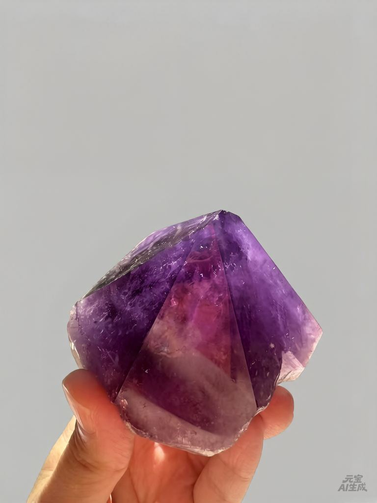 Uruguay Amethyst Druzy with Deep Purple Crystals, 361g 9.4cm Exact Piece #7 – alternate view 14