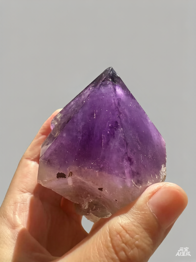 Uruguay Amethyst Druzy with Deep Purple Crystals, 361g 9.4cm Exact Piece #7 – alternate view 15