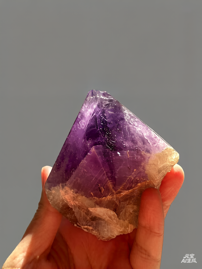 Uruguay Amethyst Druzy with Deep Purple Crystals, 361g 9.4cm Exact Piece #7 – alternate view 10