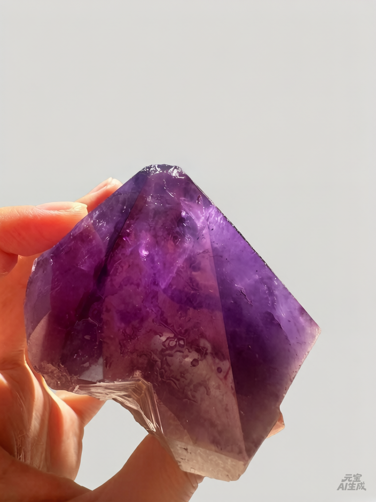 Uruguay Amethyst Druzy with Deep Purple Crystals, 361g 9.4cm Exact Piece #7 – alternate view 8