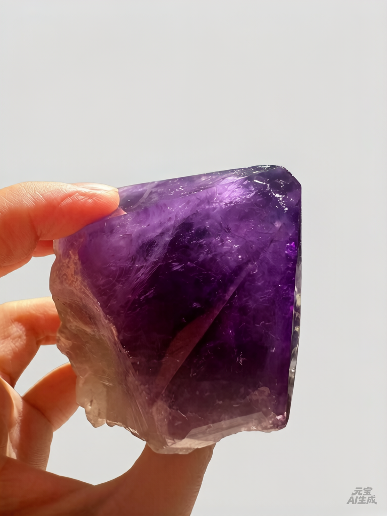 Uruguay Amethyst Druzy with Deep Purple Crystals, 361g 9.4cm Exact Piece #7 – alternate view 5