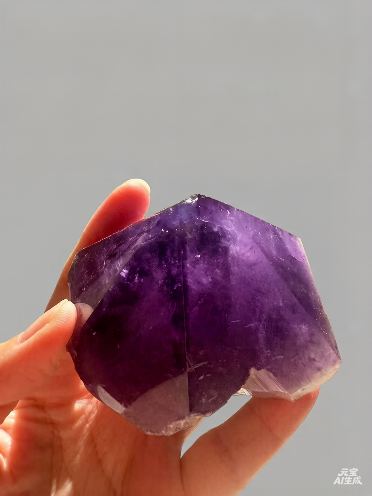 Uruguay Amethyst Druzy with Deep Purple Crystals, 361g 9.4cm Exact Piece #7 – alternate view 9