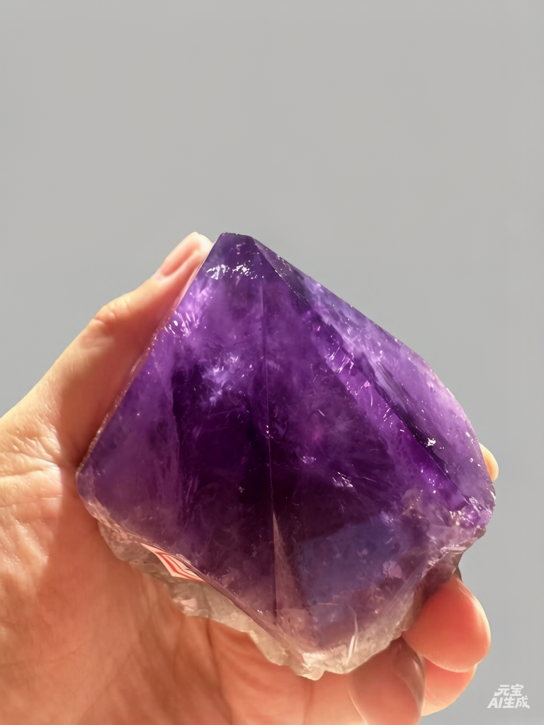 Uruguay Amethyst Druzy with Deep Purple Crystals, 361g 9.4cm Exact Piece #7 – alternate view 7