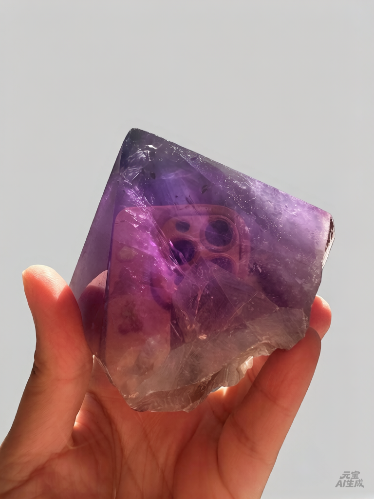 Uruguay Amethyst Druzy with Deep Purple Crystals, 430g 8.8cm Exact Piece #8 – alternate view 13