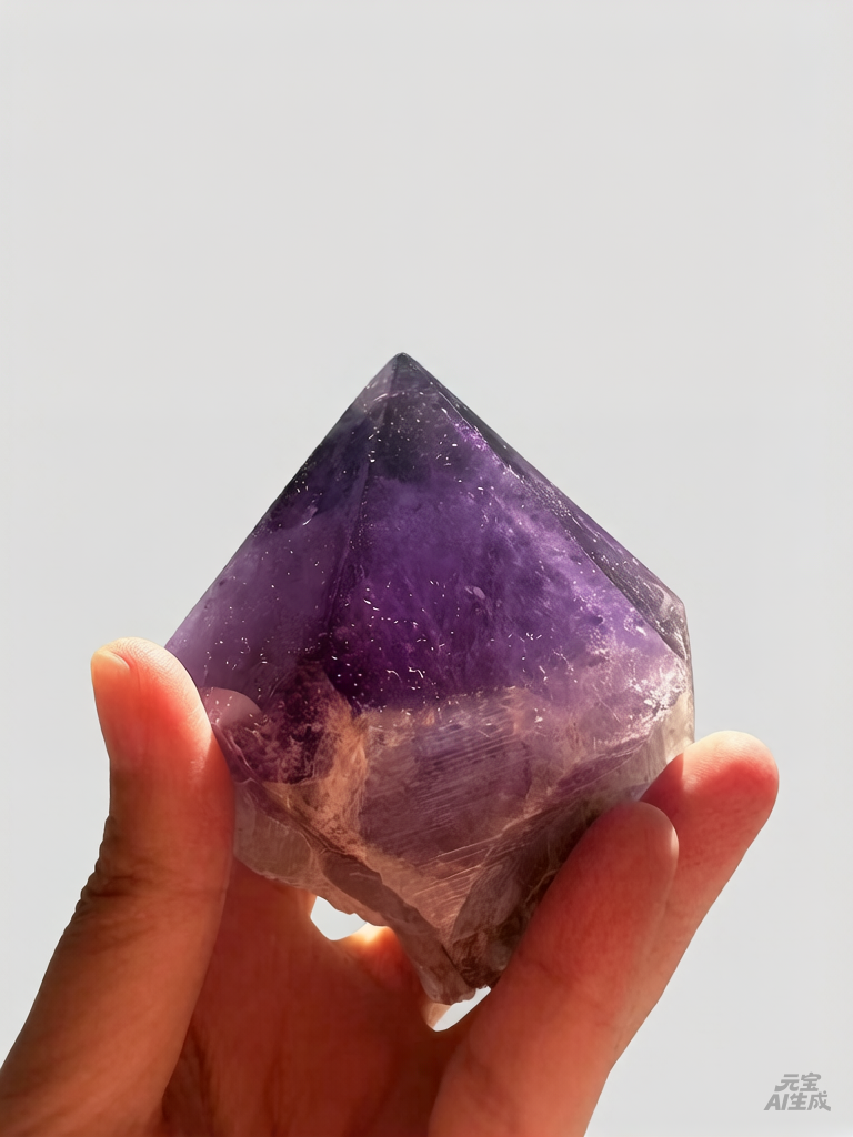 Uruguay Amethyst Druzy with Deep Purple Crystals, 430g 8.8cm Exact Piece #8 – alternate view 4