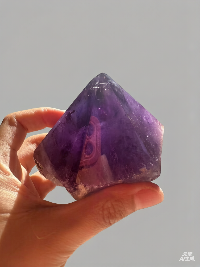 Uruguay Amethyst Druzy with Deep Purple Crystals, 430g 8.8cm Exact Piece #8 – alternate view 14
