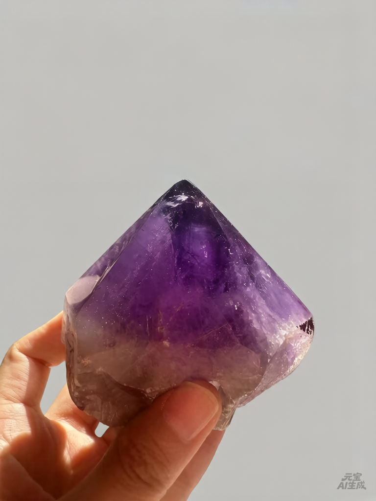 Uruguay Amethyst Druzy with Deep Purple Crystals, 430g 8.8cm Exact Piece #8 – alternate view 8