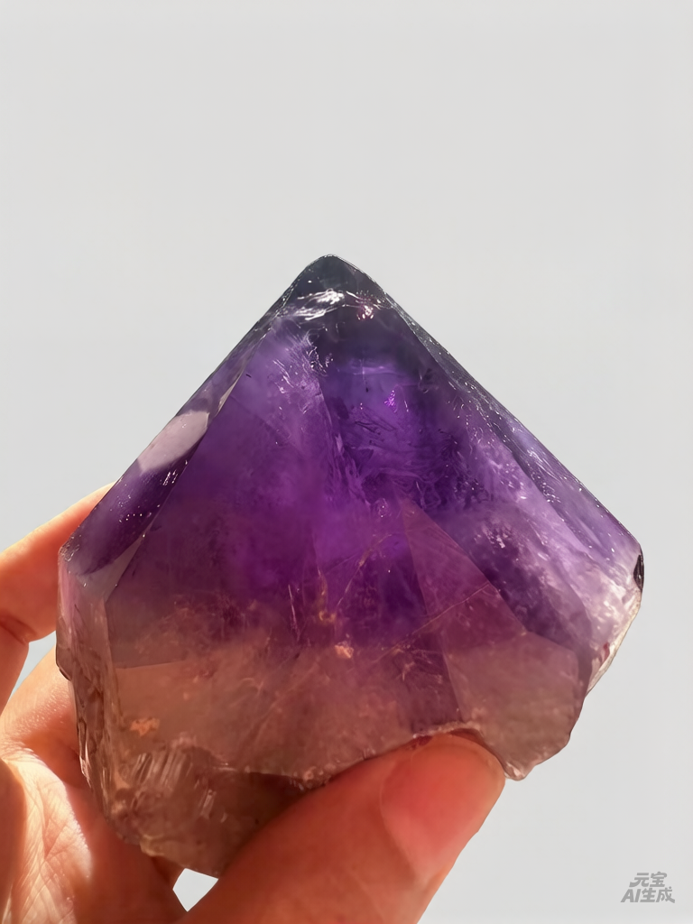 Uruguay Amethyst Druzy with Deep Purple Crystals, 430g 8.8cm Exact Piece #8 – alternate view 3