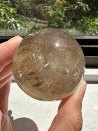 Natural Smoky Citrine Sphere | Polished Crystal Ball 4–5cm