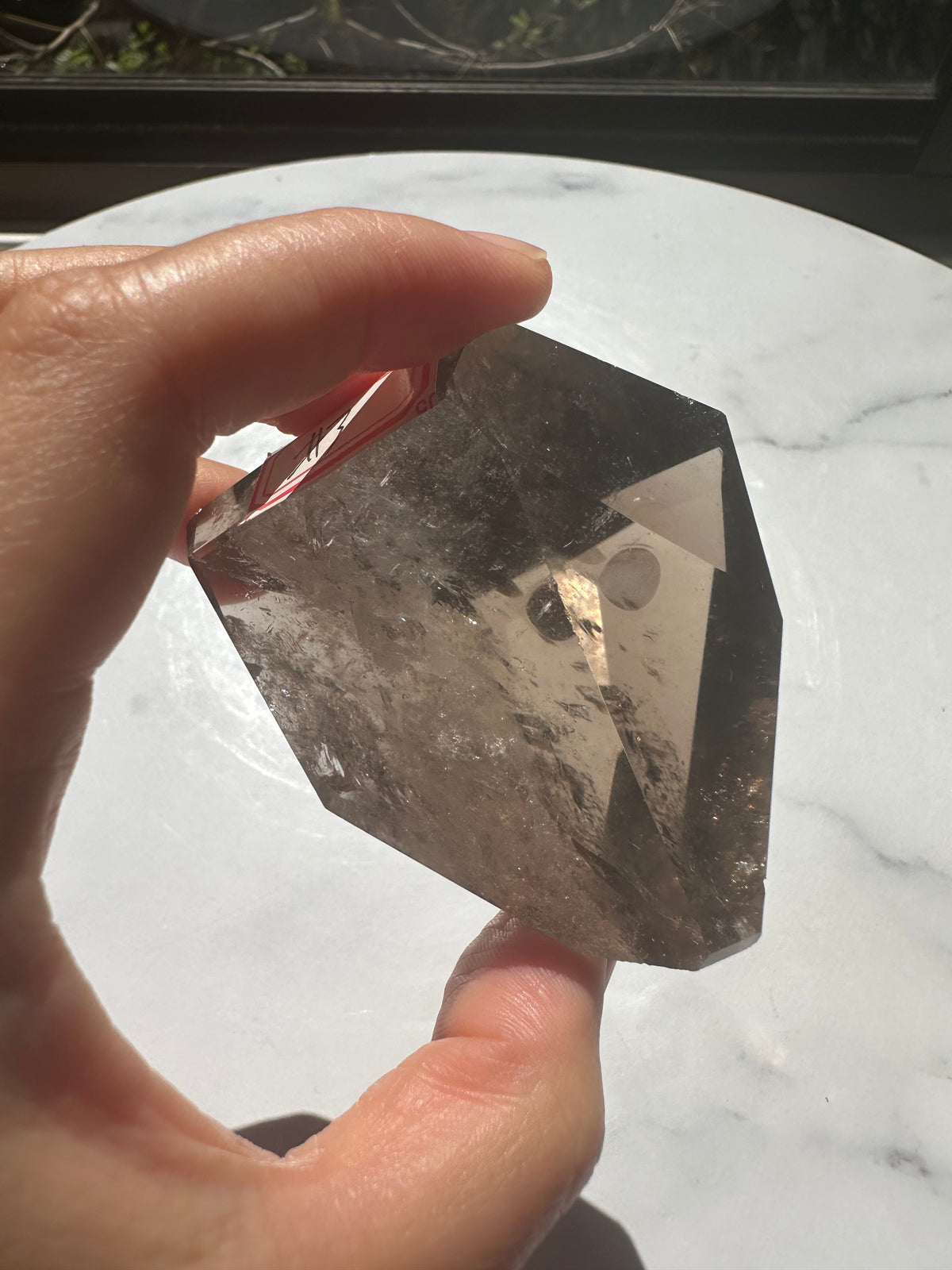 Smoky Quartz Freeform with Rainbow | 154g 6.5cm Exact Piece #3
