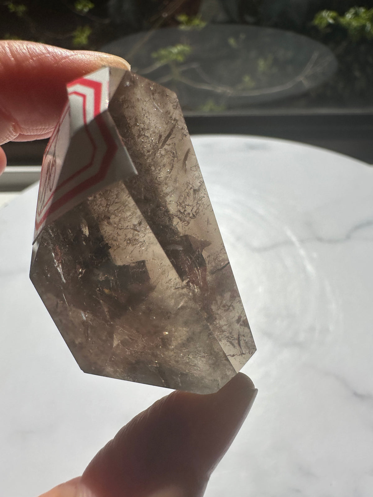 Smoky Quartz Freeform with Rainbow | 65g 5.3cm Exact Piece #6