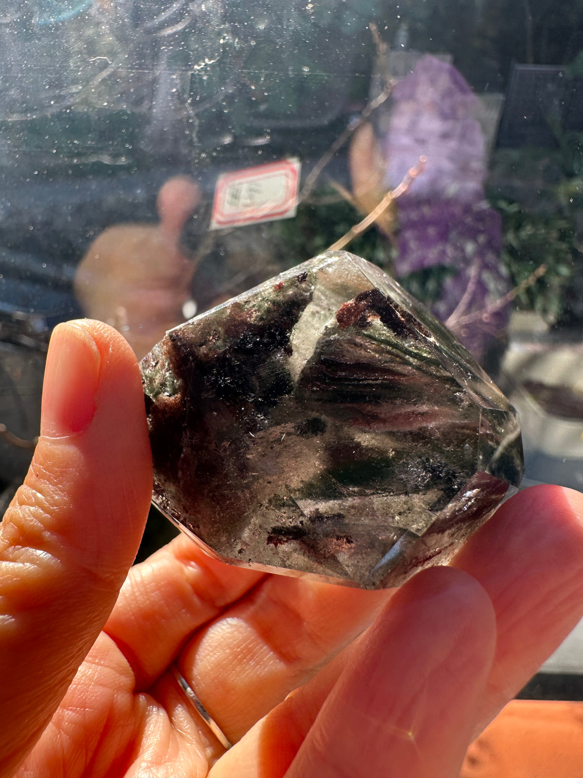 Garden Quartz Green Phantom Freeform – 96g #2 — exact crystal, view 14 of 14