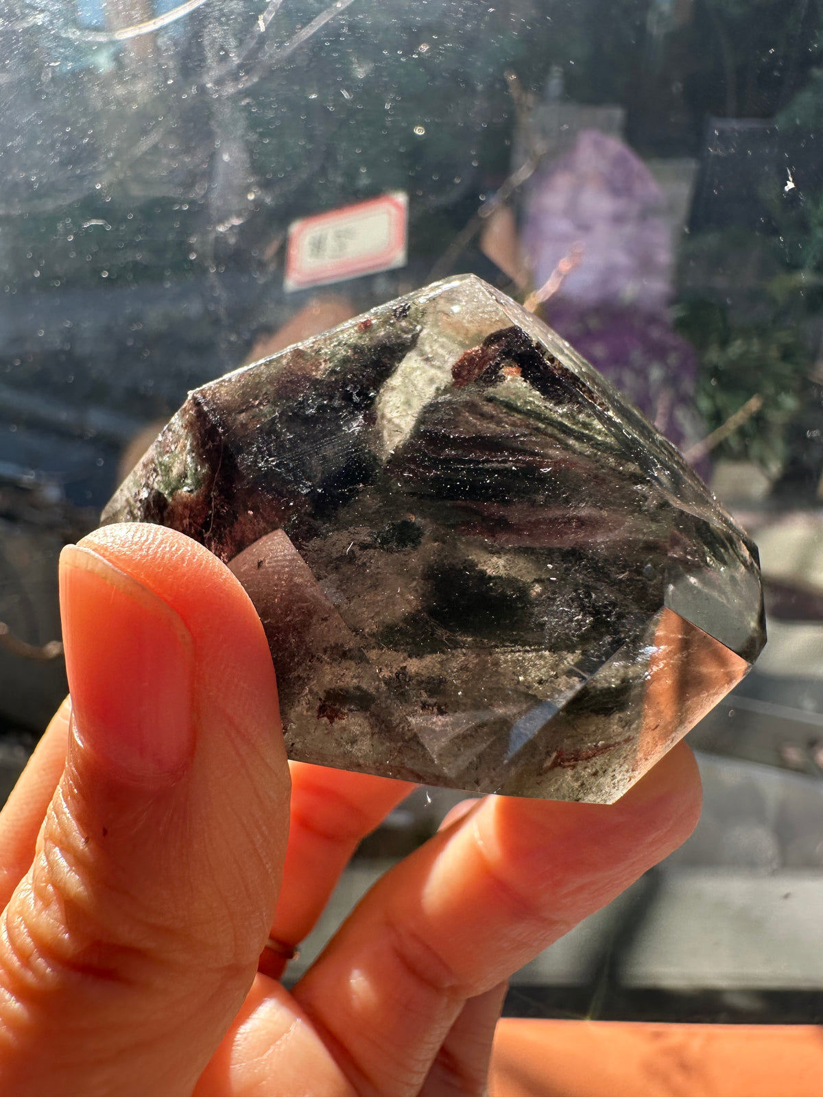 Garden Quartz Green Phantom Freeform – 96g #2 — exact crystal, view 12 of 14