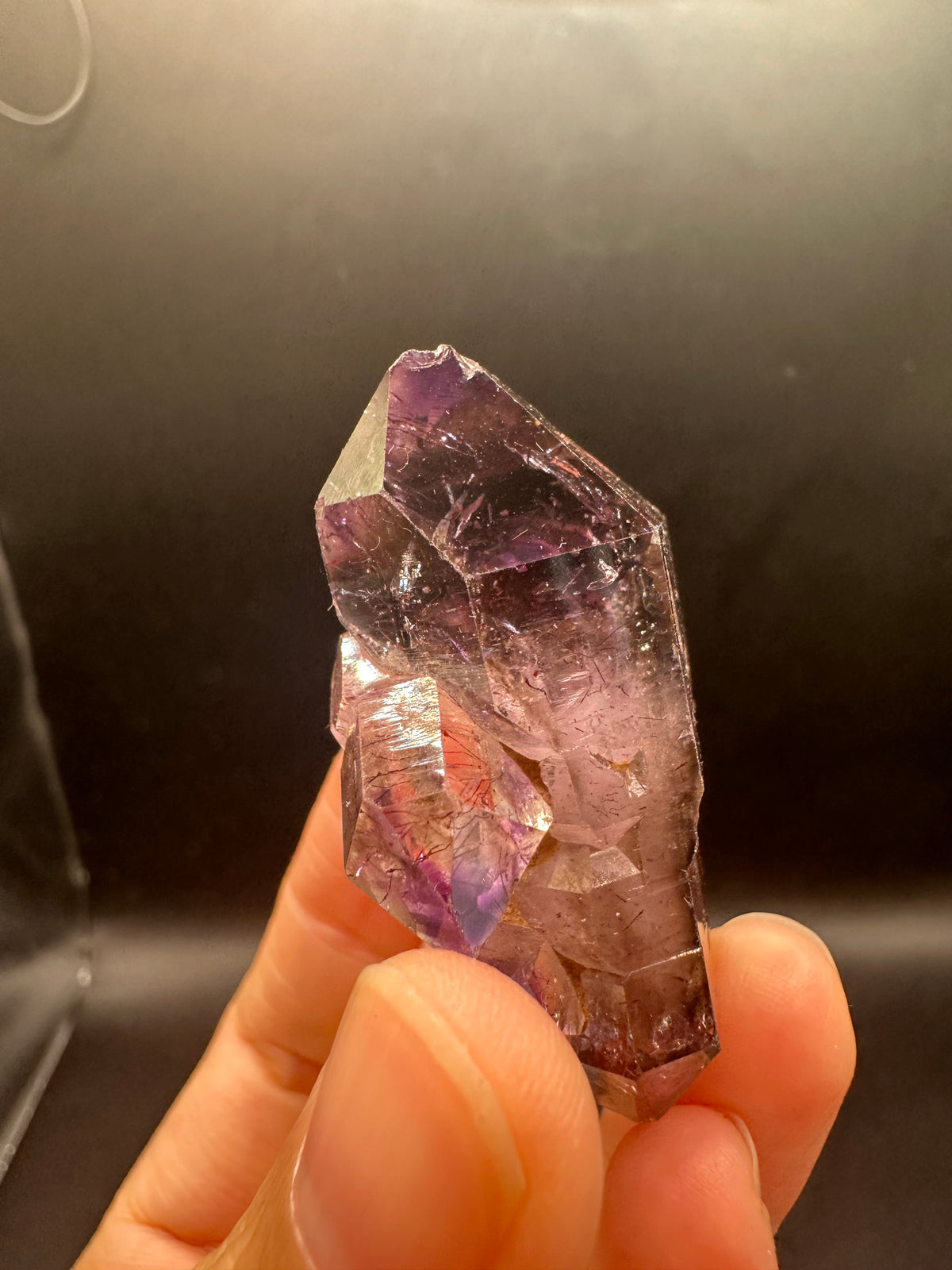 Super 7 Crystal Specimen with Layered Inclusions | 24g 2.8cm Exact Piece