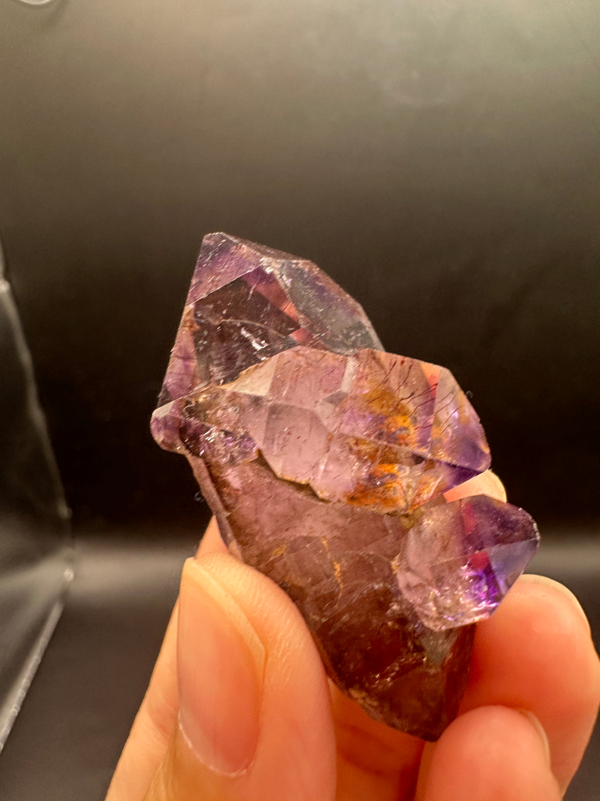 Super 7 Crystal Specimen with Layered Inclusions | 24g 2.8cm Exact Piece