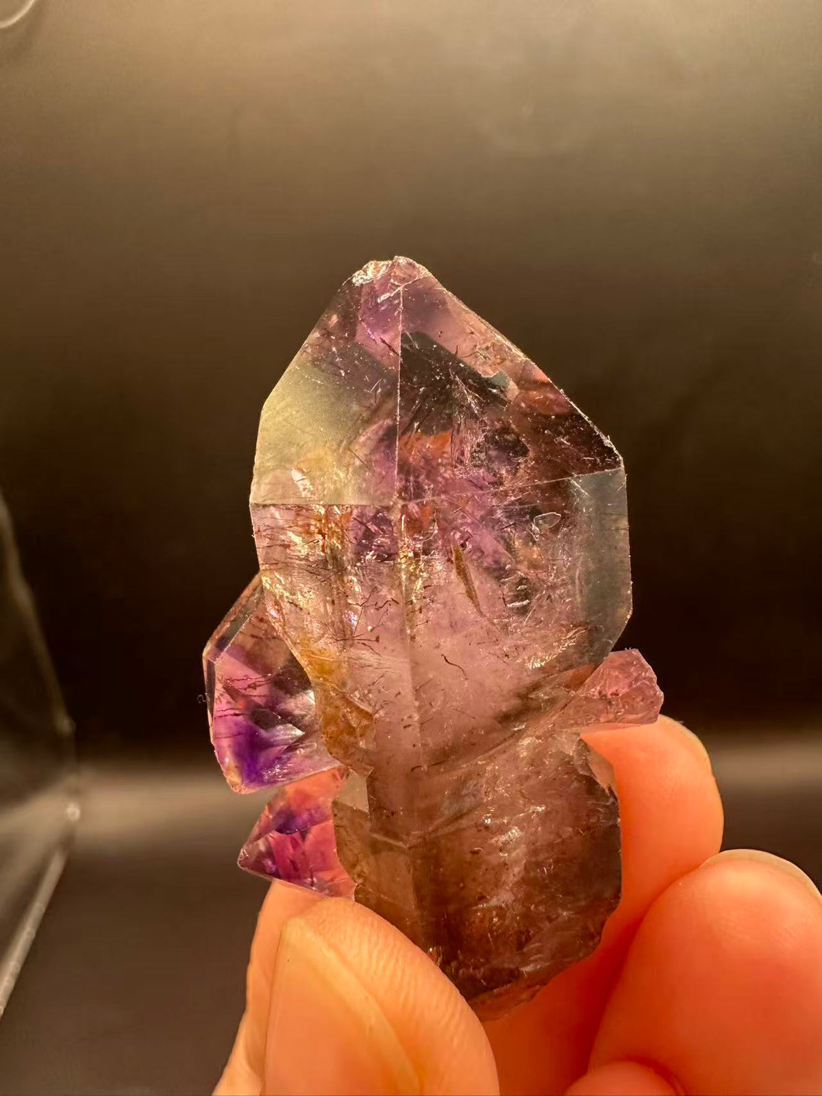 Super 7 Crystal Specimen with Layered Inclusions | 24g 2.8cm Exact Piece