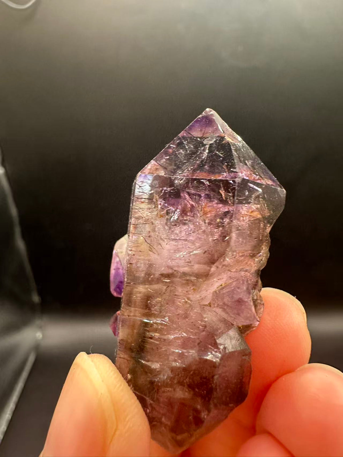 Super 7 Crystal Specimen with Layered Inclusions | 24g 2.8cm Exact Piece