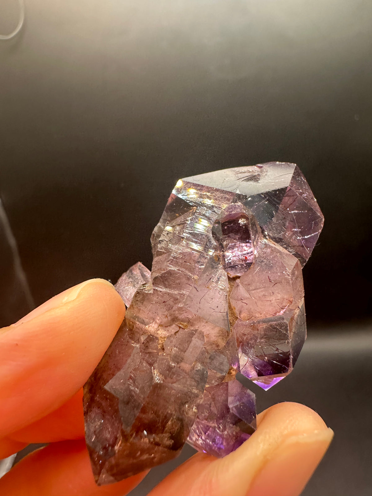 Super 7 Crystal Specimen with Layered Inclusions | 24g 2.8cm Exact Piece