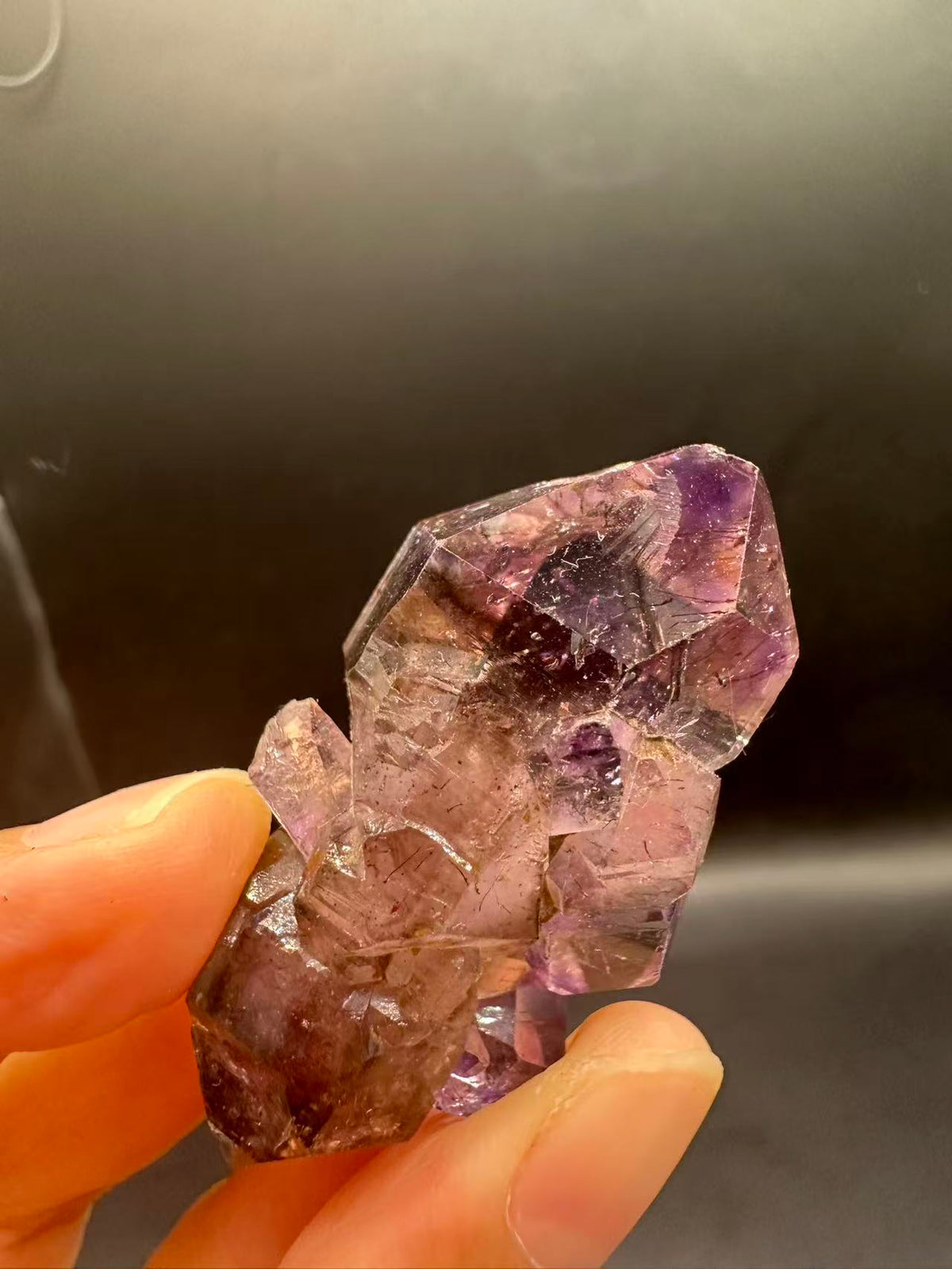 Super 7 Crystal Specimen with Layered Inclusions | 24g 2.8cm Exact Piece