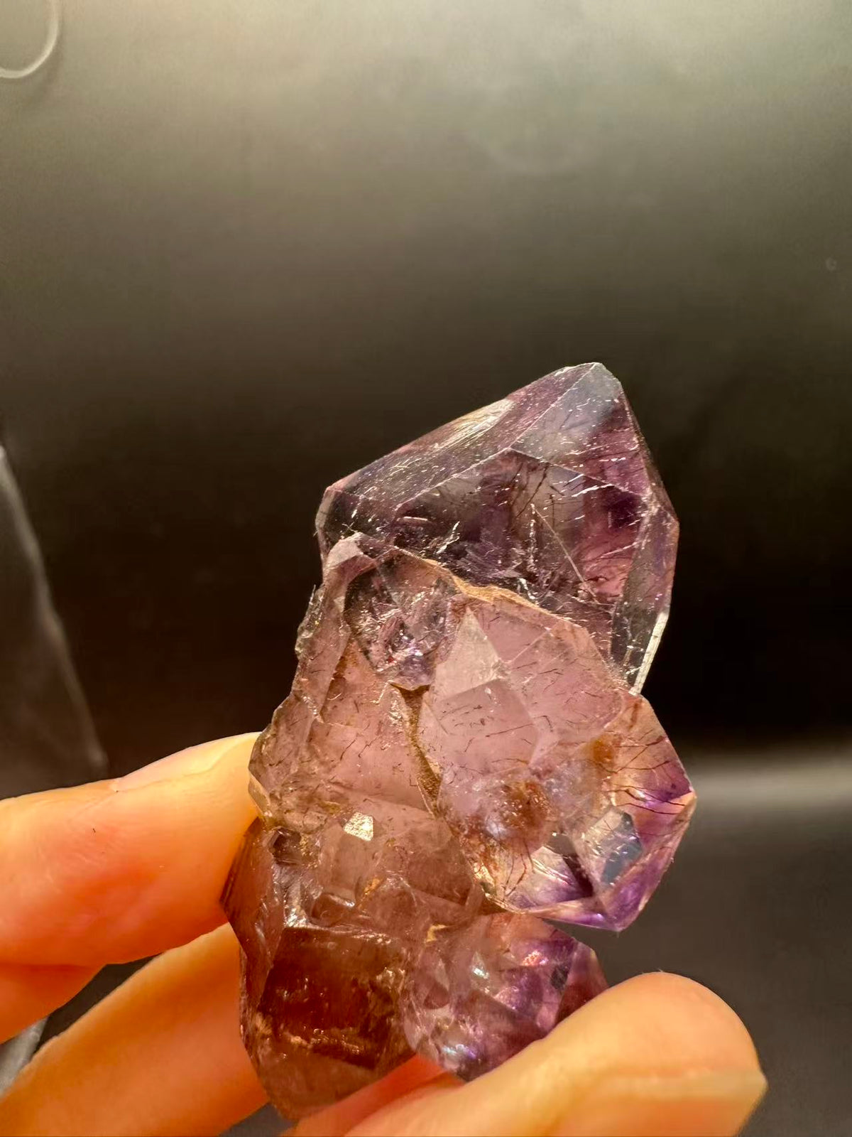 Super 7 Crystal Specimen with Layered Inclusions | 24g 2.8cm Exact Piece