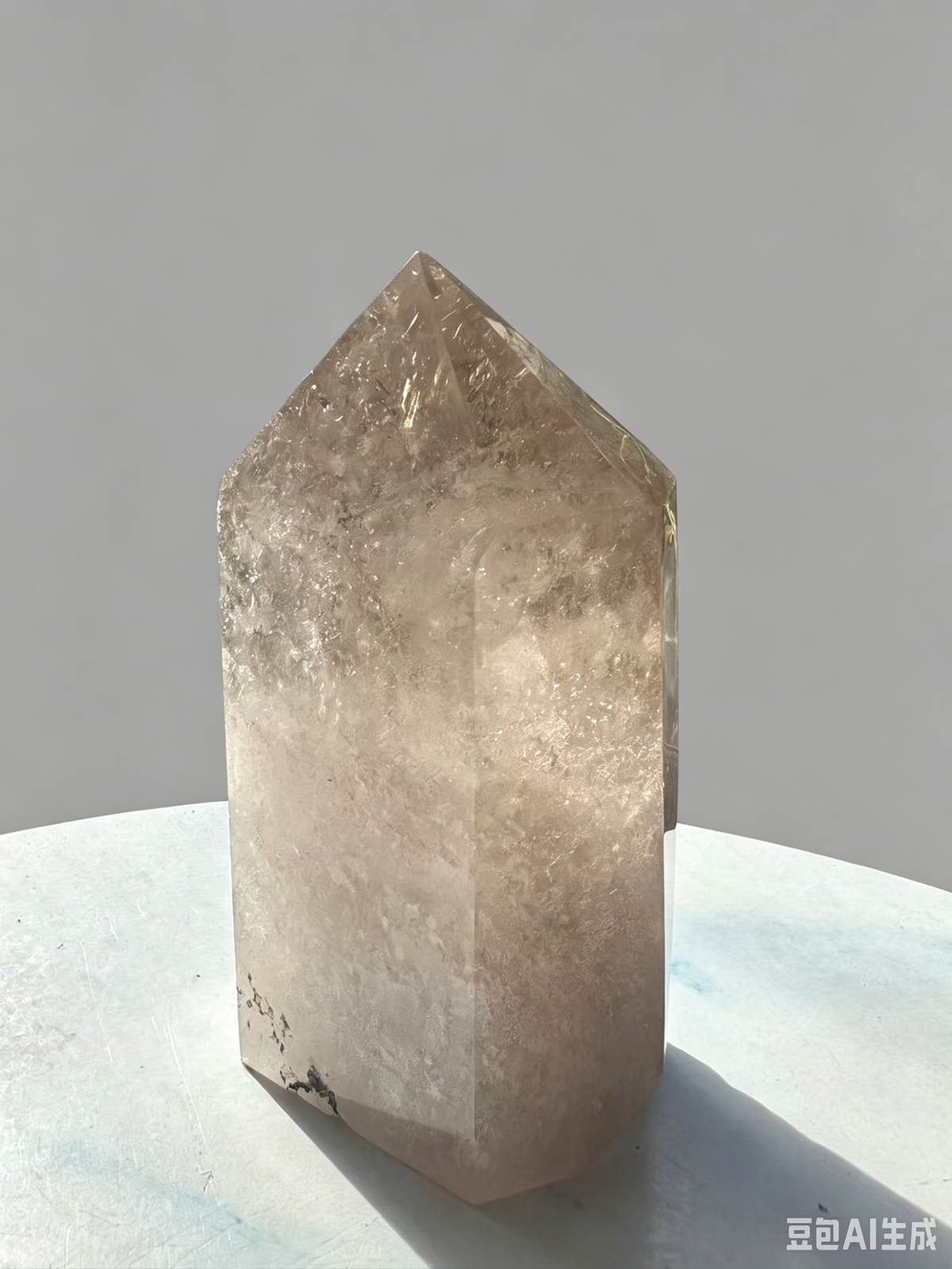 Smoky Garden Quartz Tower – 945g, Golden Rutile — exact crystal, view 2 of 12