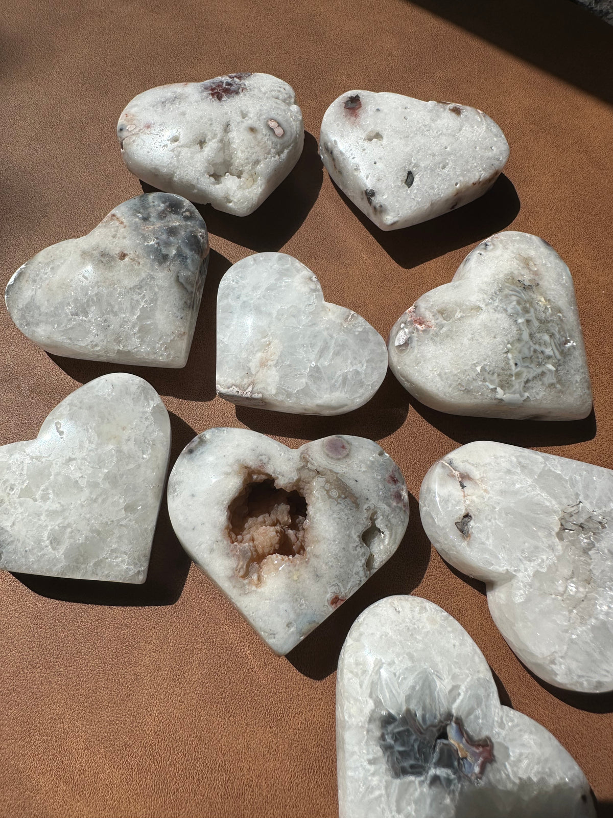 Agate Heart – Natural Polished Stone 4–5cm product photo 1