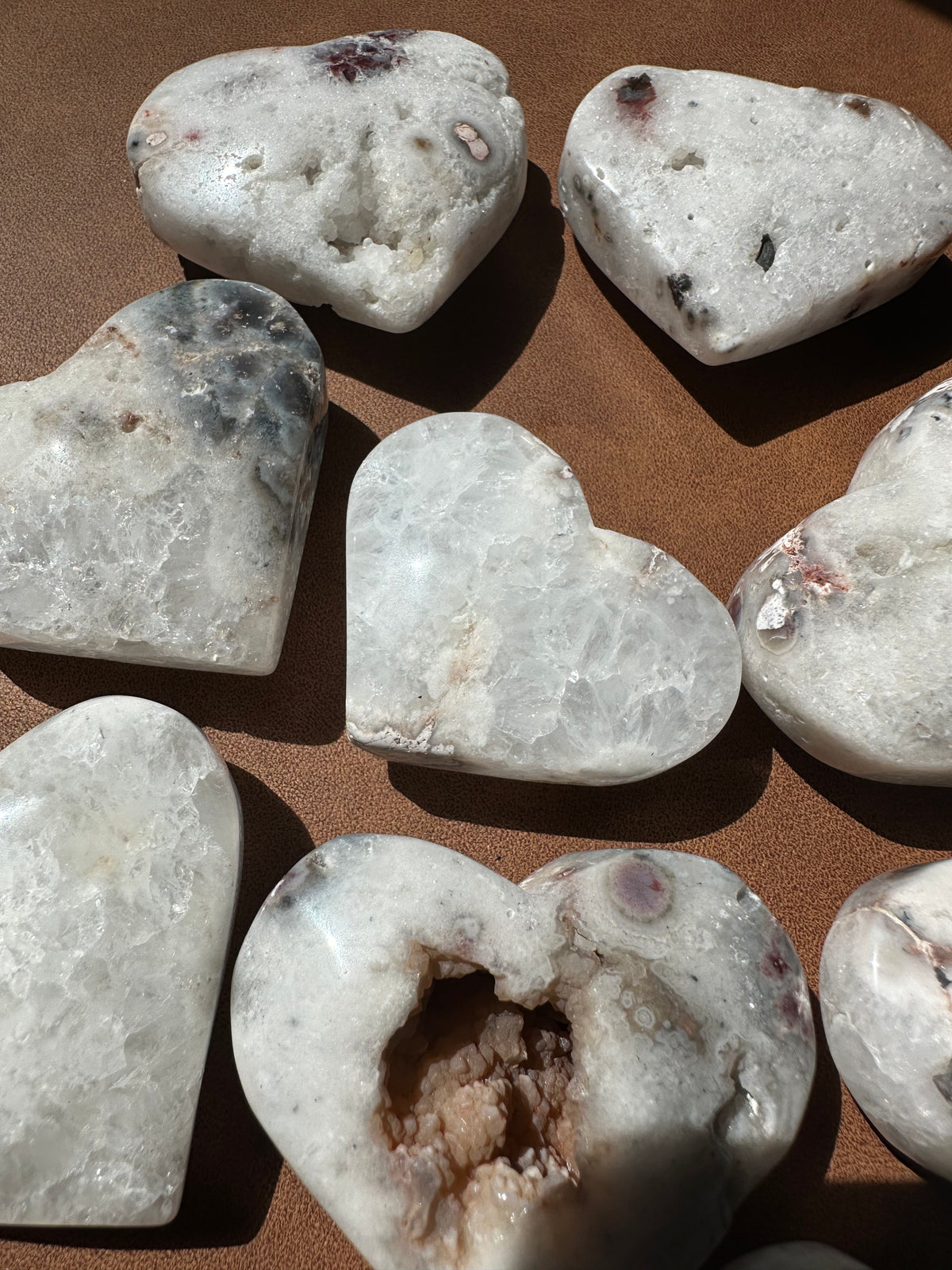 Agate Heart – Natural Polished Stone 4–5cm product photo 2