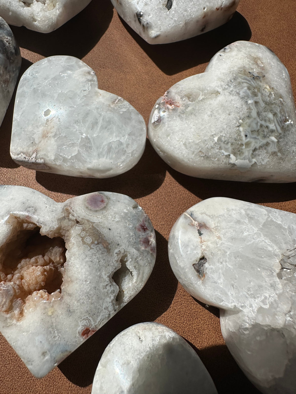 Agate Heart – Natural Polished Stone 4–5cm product photo 3