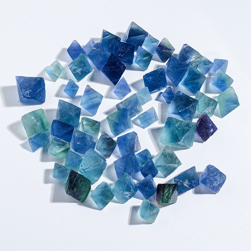 Fluorite Octahedron Crystals – 50g Bag 1–1.5cm product photo 1
