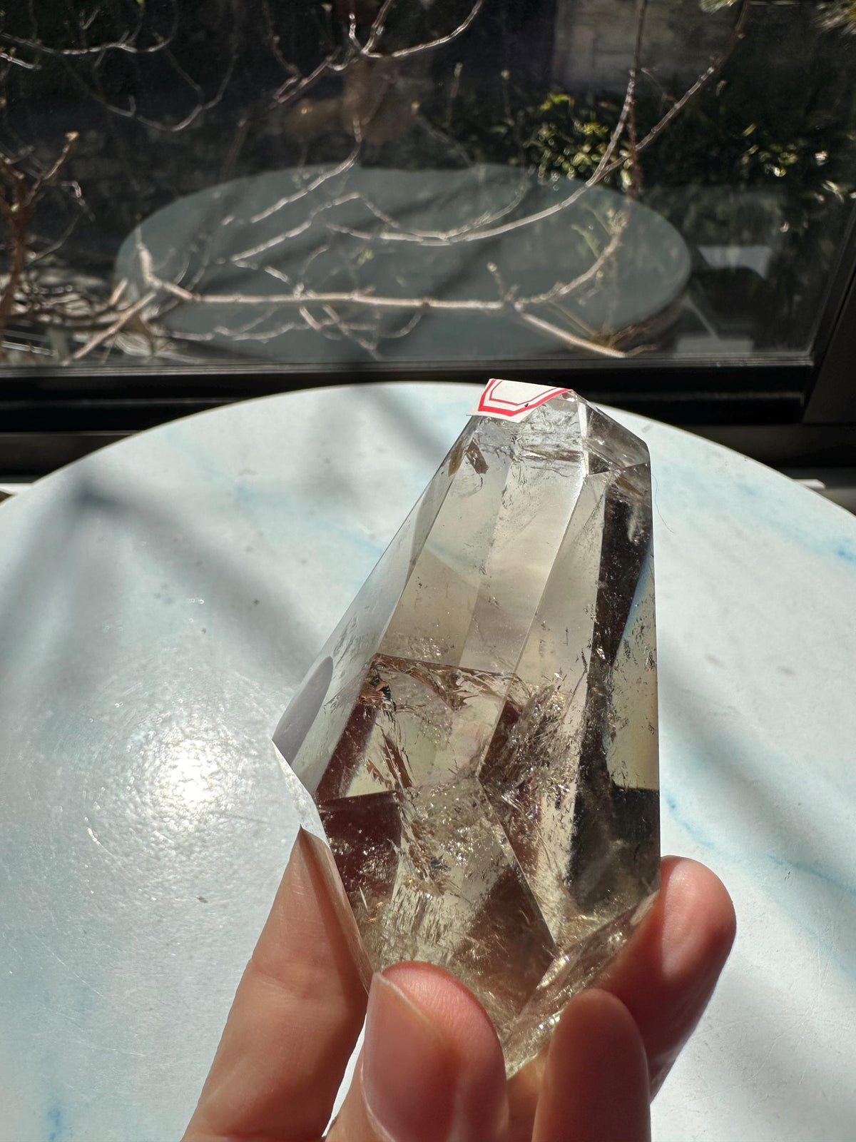 Exact Piece #9 — Brazilian Citrine Freeform with Rainbow, 178g, photo 8