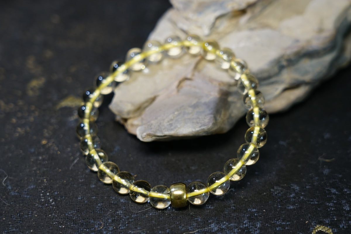 Natural Citrine Bracelet – alternate angle