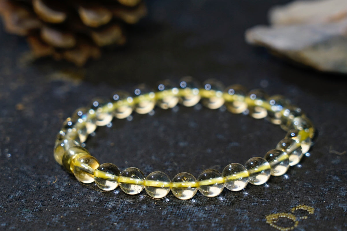 Natural Citrine Bracelet – front view