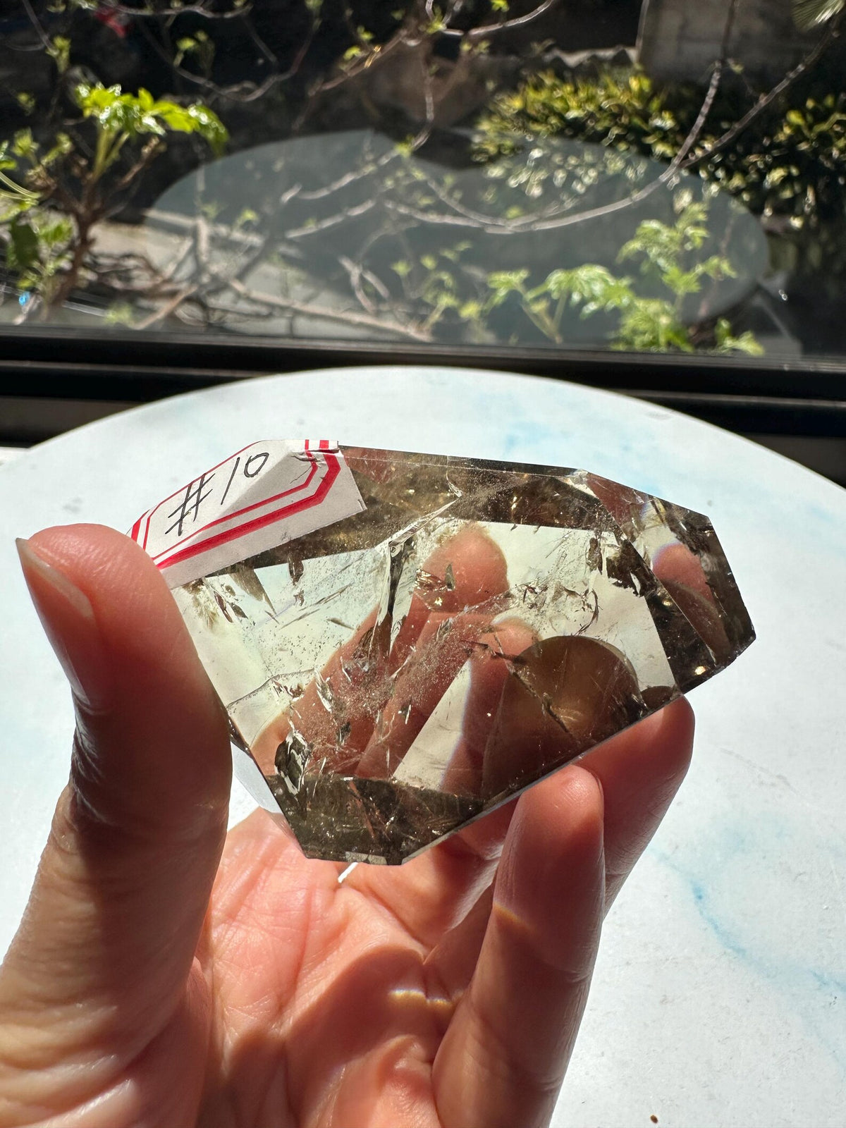 Exact citrine piece #10, 107g — real product view 12