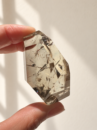 Natural Brazilian Citrine Freeform 107g | Scenic Natural Inclusions | Exact Piece #10