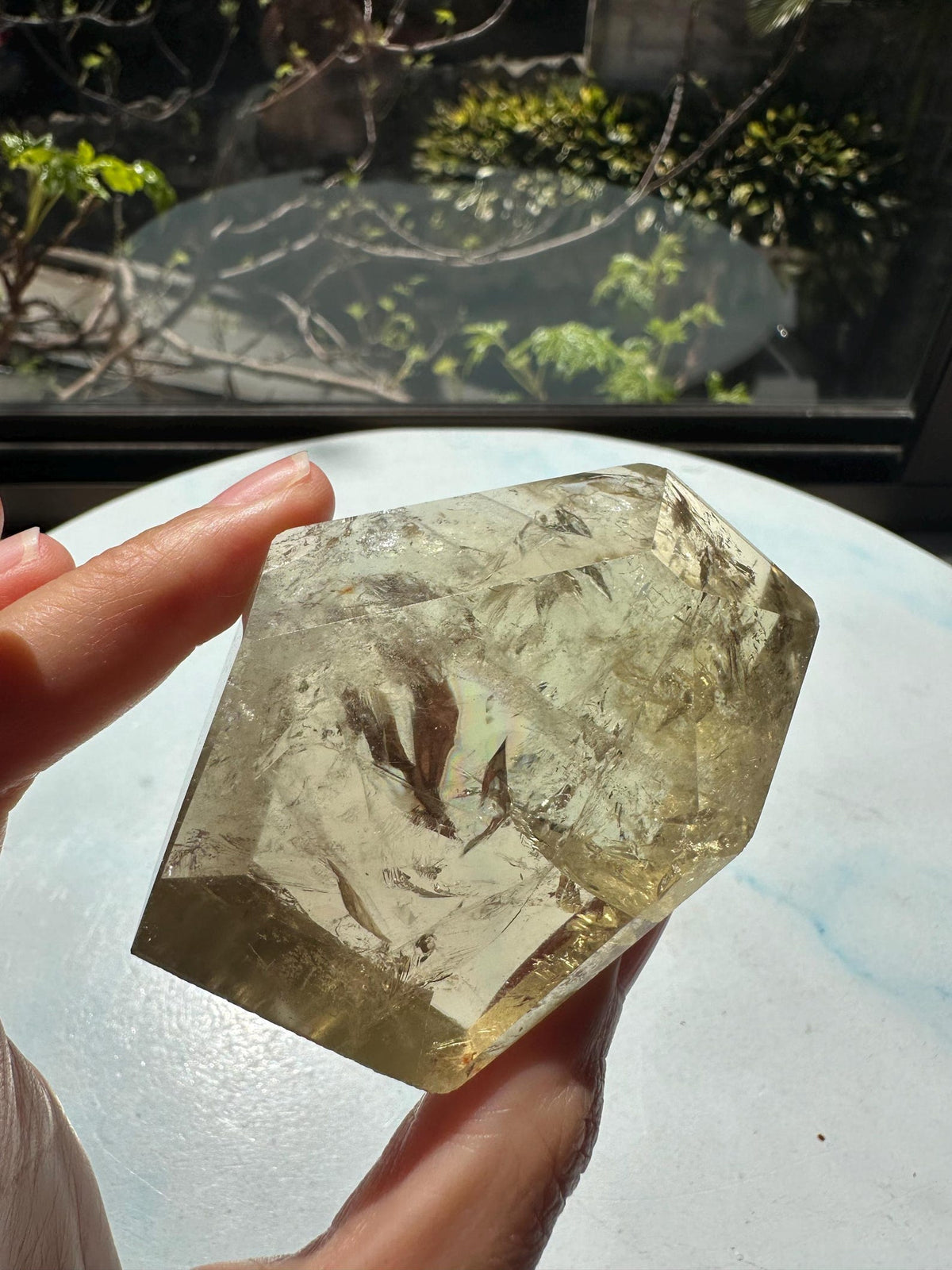 Exact citrine piece #12, 118g — real product view 1