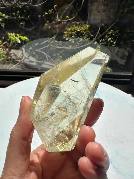 Exact citrine piece #7, 128g — real product view 1