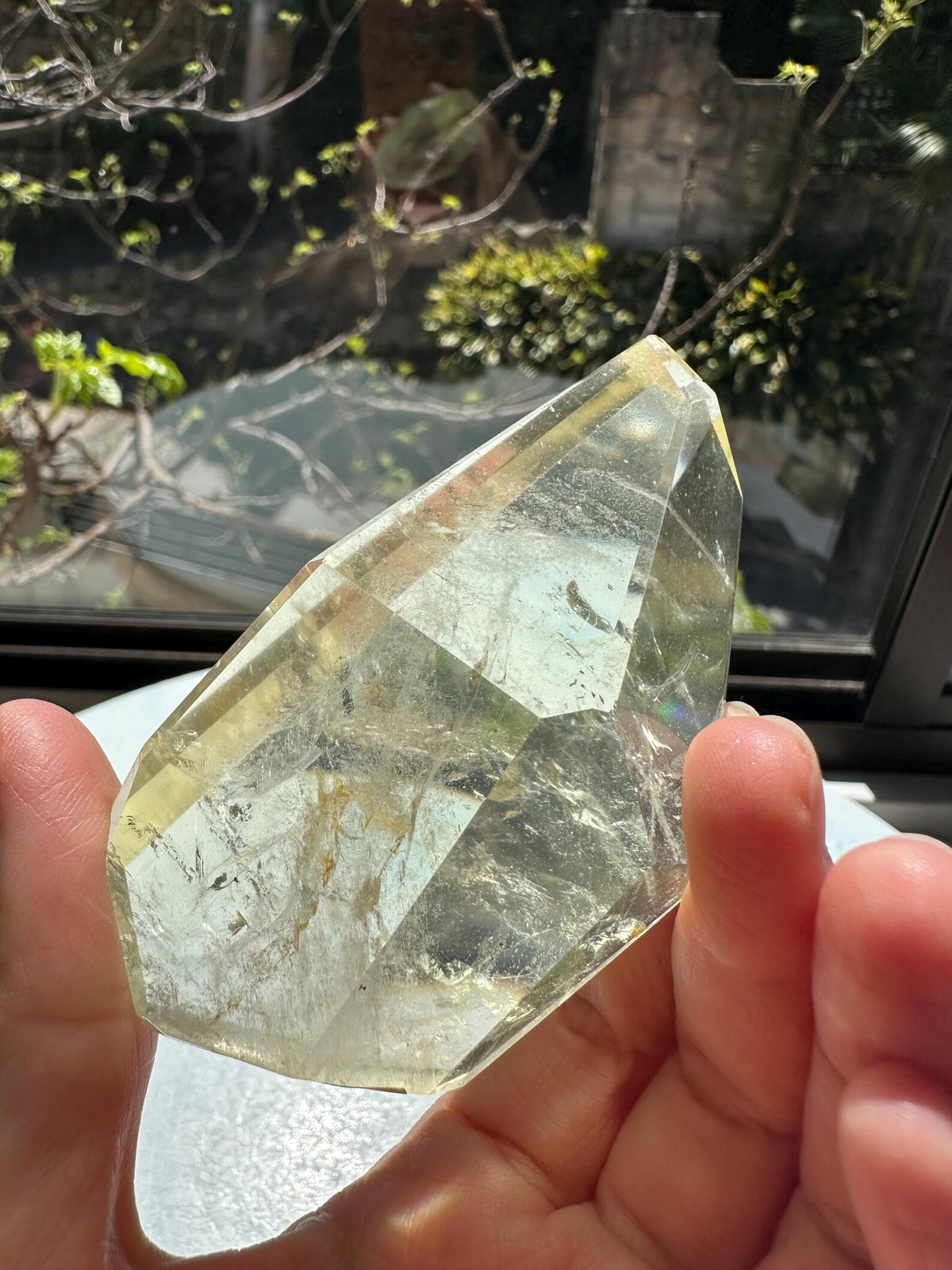 Exact citrine piece #7, 128g — real product view 2
