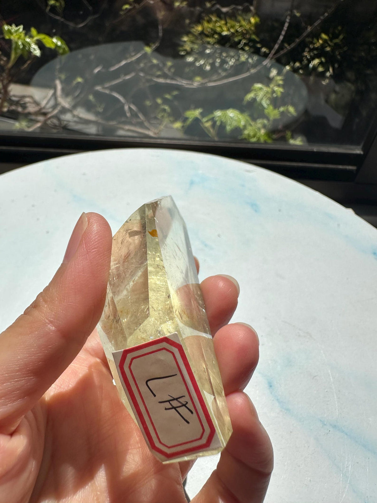 Exact citrine piece #7, 128g — real product view 3