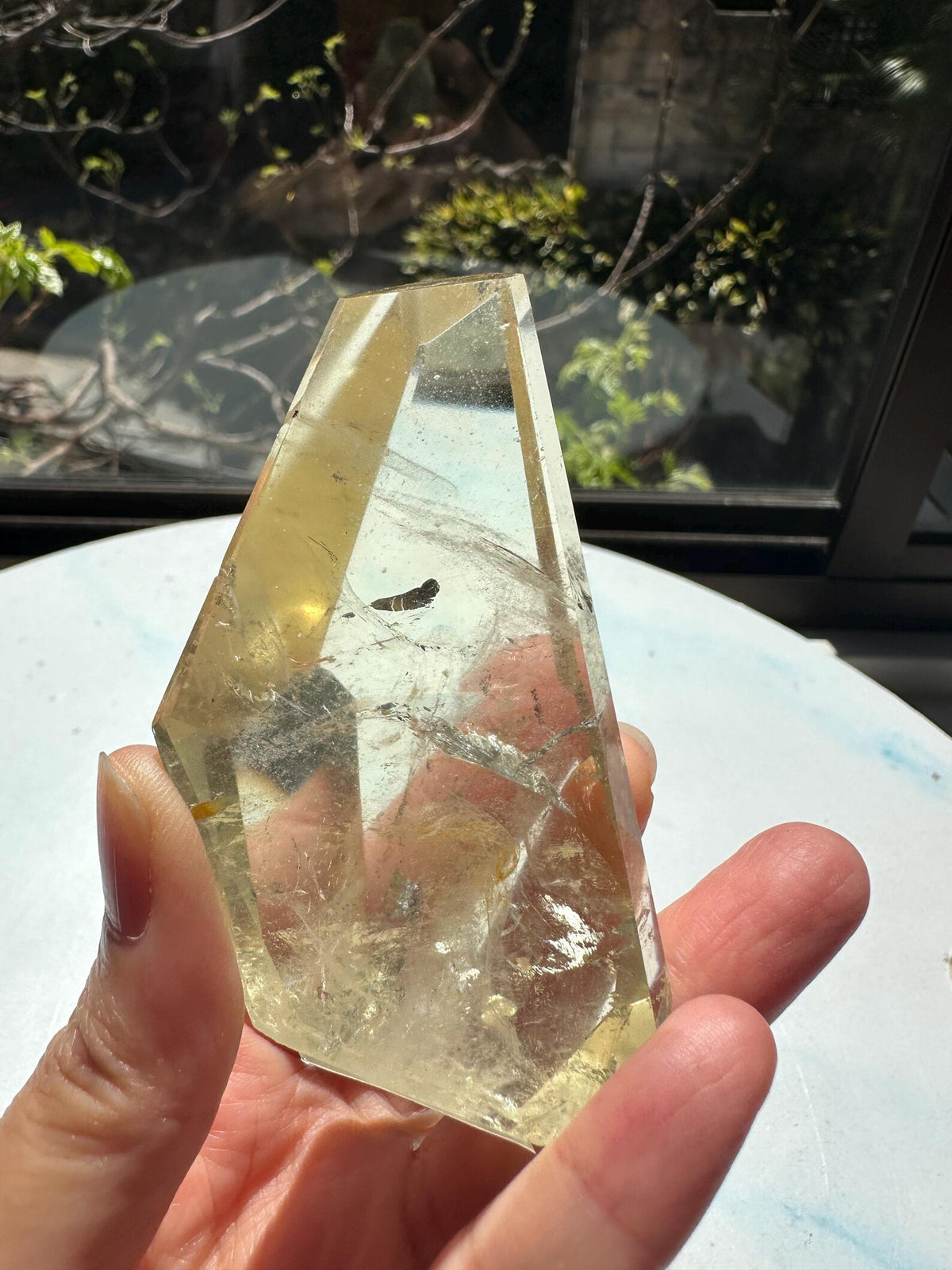 Exact citrine piece #7, 128g — real product view 4
