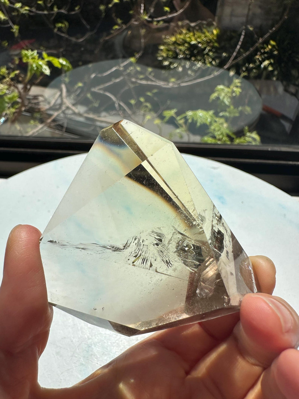 Exact citrine piece #4, 129g — real product view 1