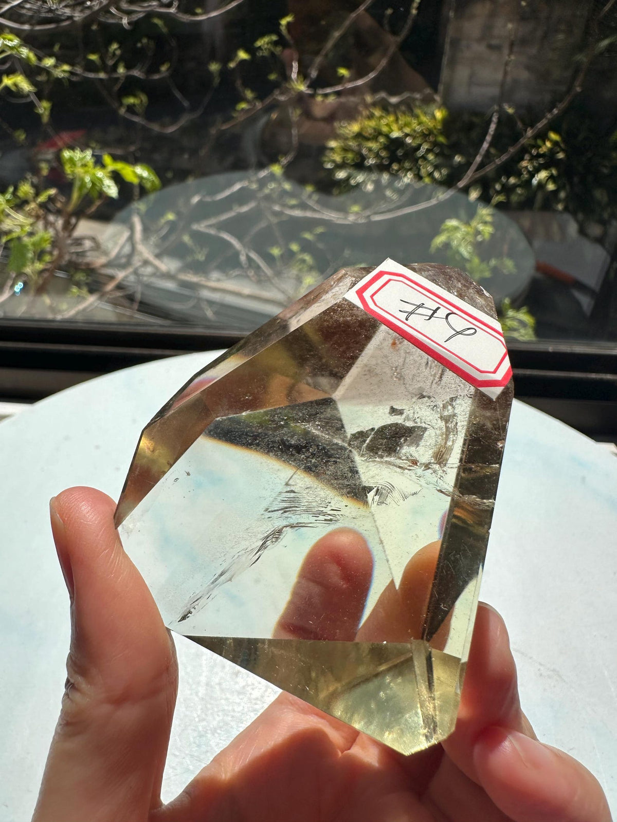 Exact citrine piece #4, 129g — real product view 10