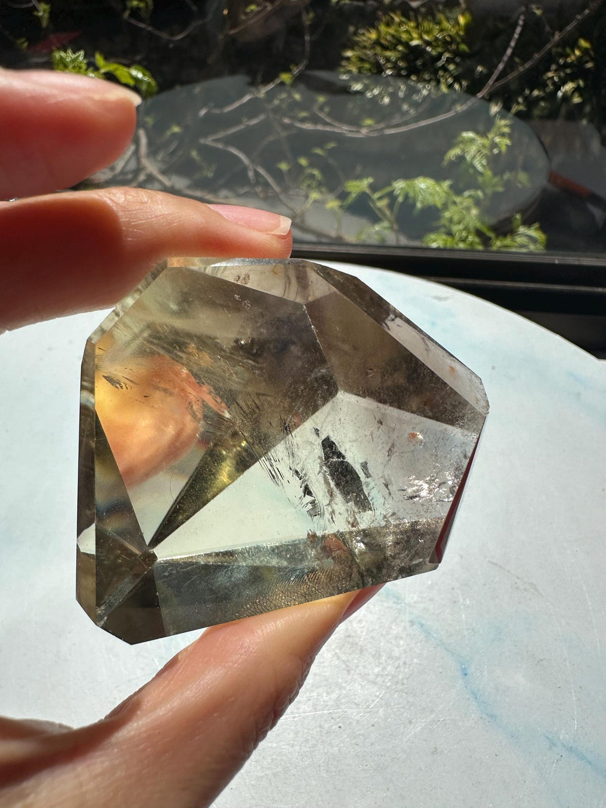 Exact citrine piece #4, 129g — real product view 2