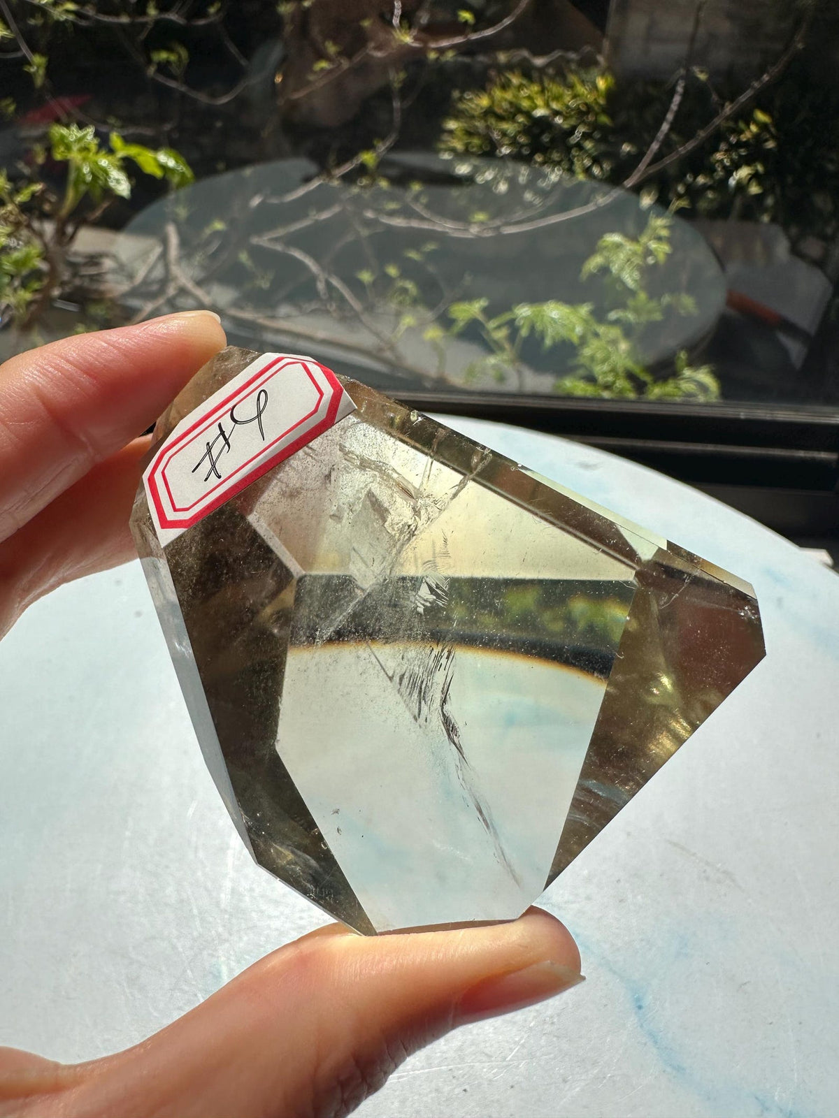 Exact citrine piece #4, 129g — real product view 8