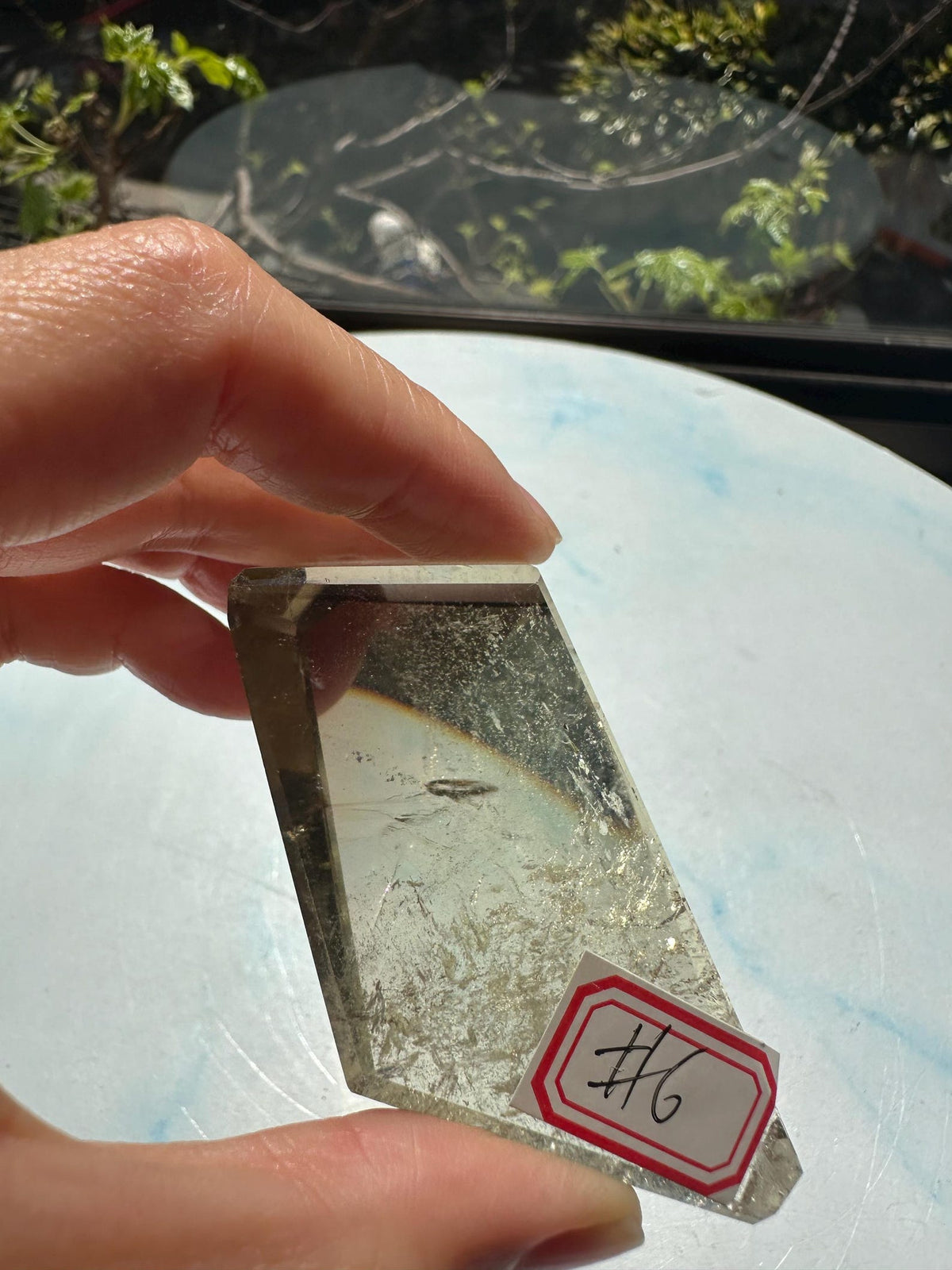 Exact citrine piece #6, 135g — real product view 2