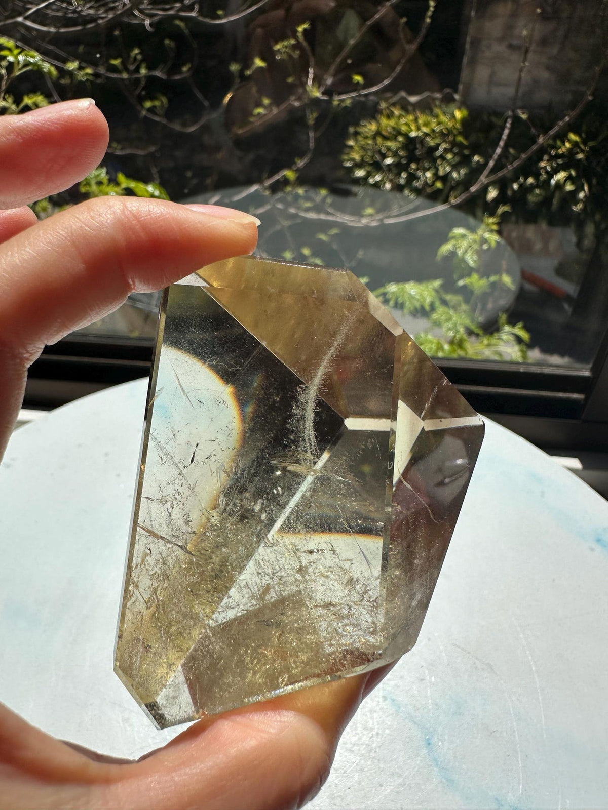 Exact citrine piece #6, 135g — real product view 5