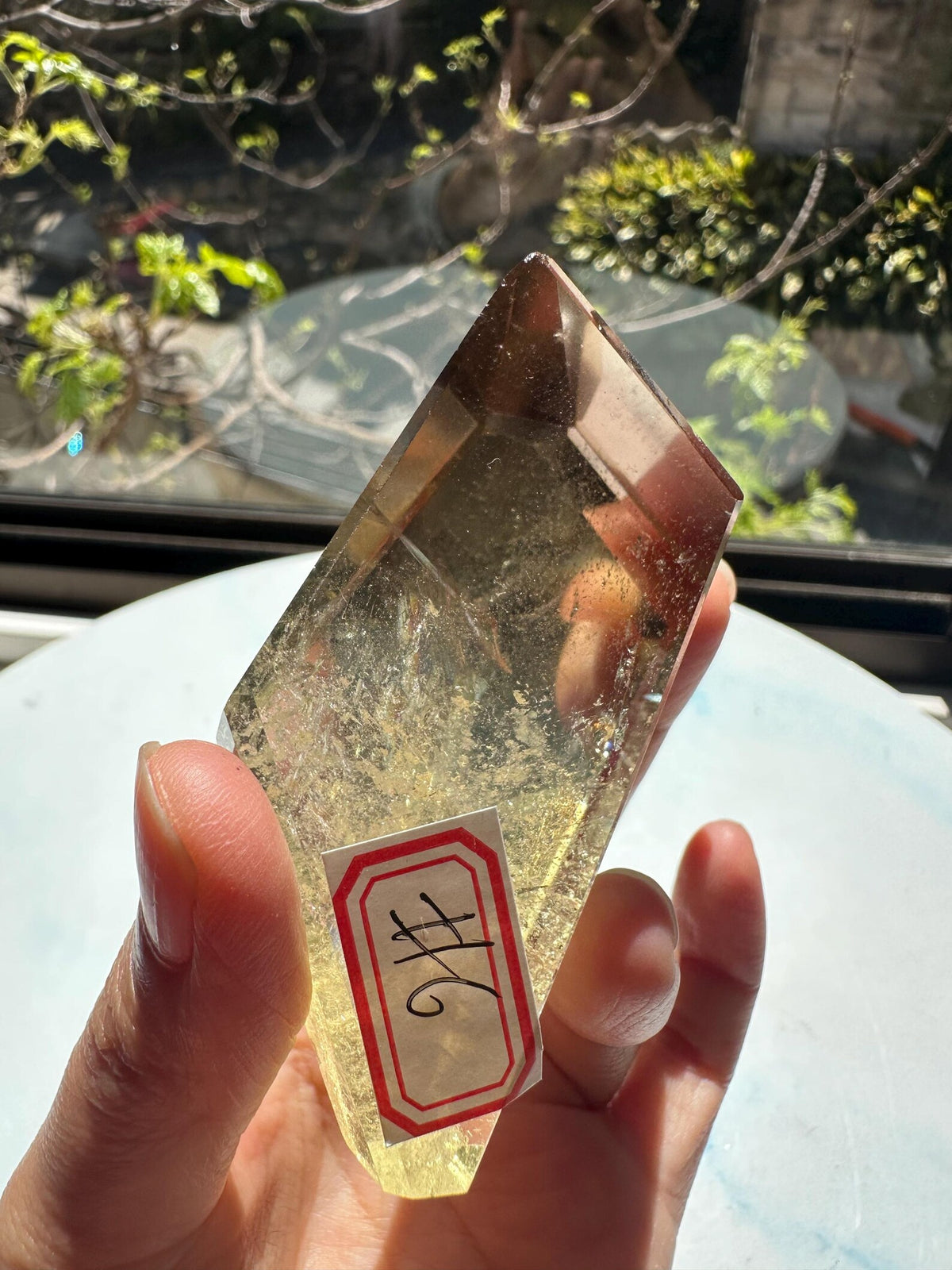 Exact citrine piece #6, 135g — real product view 7