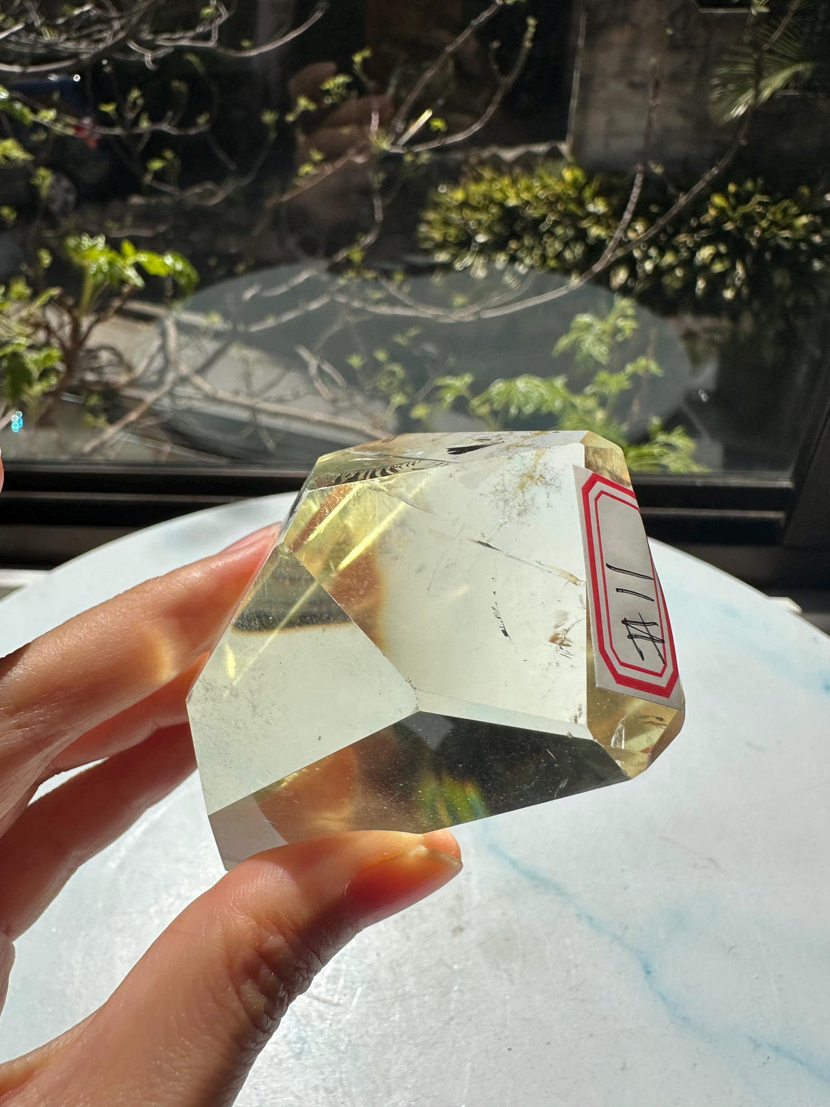 Exact citrine piece #11, 144g — real product view 3