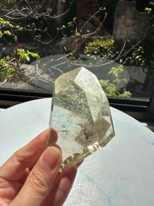 Exact citrine piece #5, 157g — real product view 1